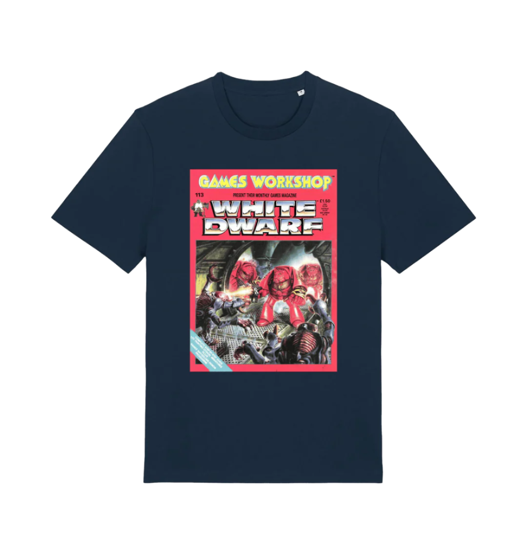 French Navy Printed T-shirt